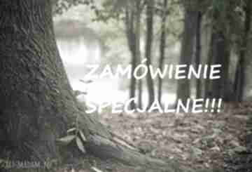 Zamówienie specjalne męska eko craft spinki