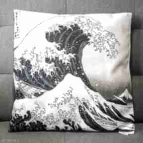 Wielka fala, hokusai, ozdobna viva larte poduszka, dla domu, prezent, japoński, dekoracje
