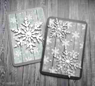 Pomysł na świąteczne prezenty: dwupak kartki cynamonowe życzenia, święta, boże narodzenie