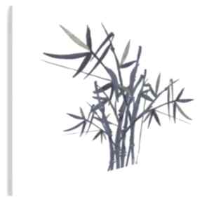 Obraz na płótnie - bambus minimalistyczny 120x80 cm 74701 vaku dsgn, roślina, natura