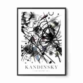 Kandinsky lithography - plakat 30x40 cm plakaty hogstudio, obraz, do wnętrza, salonu