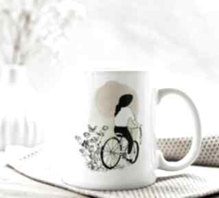 Kubeczek na dobry dzień ceramika parallel world kubek, dla kobiety, rowerze, prezent