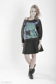 Bluza meve bluzki, cekiny, czarna