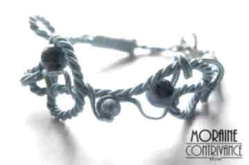 Moraine lake bracelet contrivance store sutasz, srebro, koraliki