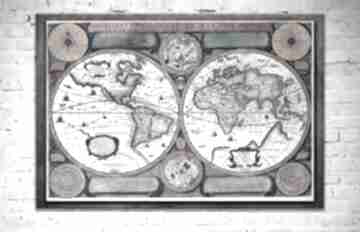 Obraz na płótnie stara mapa ehomi staramapa