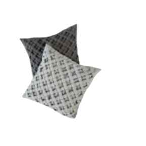 Komplet poduszek canadian origami szara i popielata poduszki molicka, ozdobne, dekoracyjne