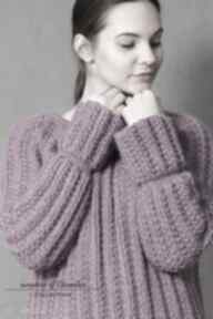 Wrzosowy sweter swetry