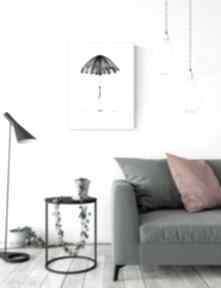 Obraz 30x40 cm namalowany ręcznie, abstrakcja, minimalizm art krystyna siwek malowany