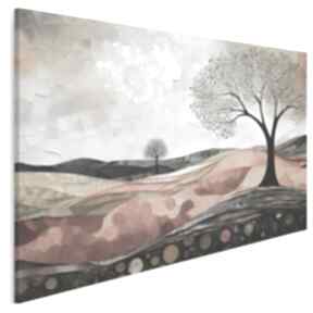 Obraz na płótnie - wzory krajobraz 120x80 cm 121101 vaku dsgn drzewo, do salonu, sypialni