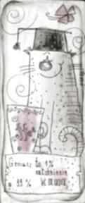 Deseczka " geniusz dekoracje marina czajkowska dom, anioł, kot, kawa, 4mara, obraz