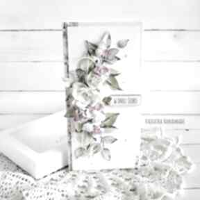 w pudełku, 503 scrapbooking vairatka handmade kartka, ślub, wesele, prezent