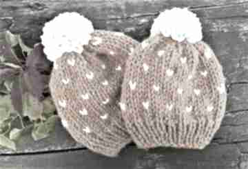 Jesienno zimowa czapka dla dziecka pracownia kotelek, na zimę, ciepła - jesień