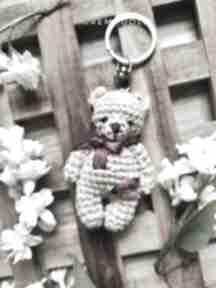 Miś cherry flower haft imienia breloki moremi dolls, misie, personalizowany prezent
