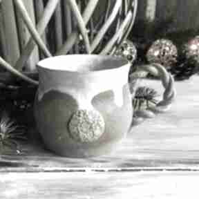Kubek ceramiczny - lukrowany piernik ceramika smokfa, na prezent, kawę, kubeczek