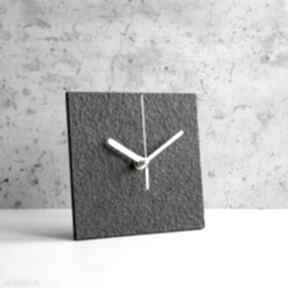 Zegary studio blureco czarny zegar stojący, minimalistyczny, nowoczesny biurowy, unikalny