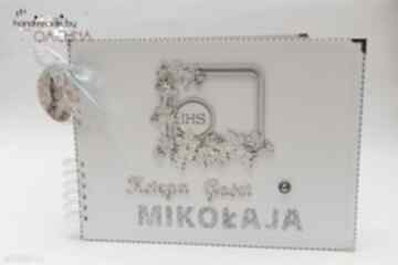 Księga gości komunia chrzciny urodziny scrapbooking albumy qachna ksiegagosci