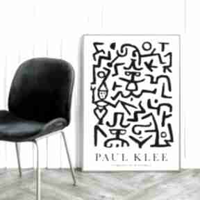 Paul klee - plakat 40x50 cm plakaty hogstudio, sztuka, reprodukcja, dekoracje