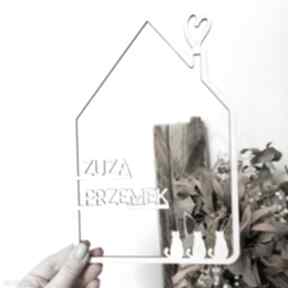 Dekoracja domu - parapetówka świąteczne jjstudio domki, drewniane, prezent