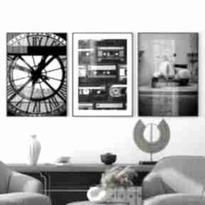 Zestaw - 40x50 cm czarno białe gc - 21 - futuro design plakatów, fotografie