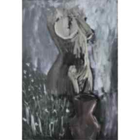 Obraz akrylowy - akt 70x100cm kokumo art, kobiecy, abstrakcyjny, duży