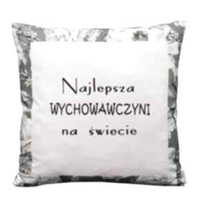 najlepsza na świecie kwiaty i róż poduszki majunto wychowawca, dzień nauczyciela, koniec roku