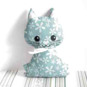Kotek psotek - olcia 19 cm zabawki mały koziołek kot, panna kotta, haftowany, maskotka