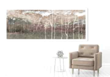 Przepiękny do salonu i sypialni - abstrakcyjne eksplozja barw jesiennych 02420 ludesign gallery