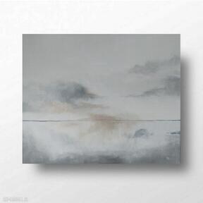 Zachód słońca akrylowy formatu 60x50 cm paulina lebida obraz, akryl, pejzaż
