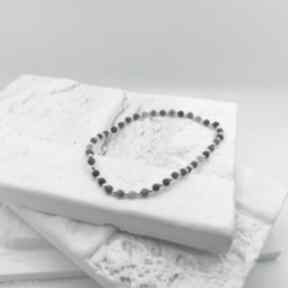Bransoletka z kamieni talizman ukojenie marta lesyk idealny prezent, elastyczna, rękodzieło