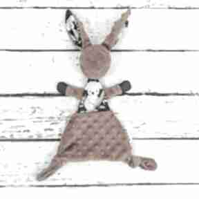 Luluś królik - dla niemowląt koala zieleń maskotki nuvaart, zabawka szmatka, miękka
