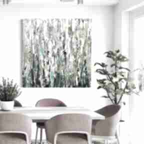 Obraz 100x100 abstrakcja by ferens płótno, duży do salonu, nowoczesny, kolorowa, modne