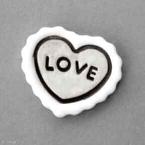 magnes ceramiczny magnesy kopalnia ciepla walentynki, minimalizm, serce, miłość, love