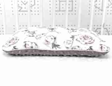 Płaska poduszka do łóżeczka sarenki w peoniach 30x45 cm pokoik dziecka nuvaart, podusia