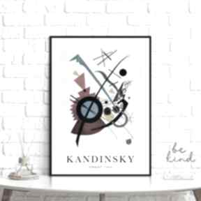 Kandinsky abstrakcja - plakat 30x40 cm plakaty hogstudio, modne