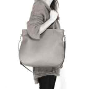 Pacco bag - torba na ramię z długim regulowanym, odpinanym paskiem, przez hairoo