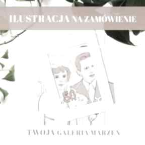 Plakaty vikinska ilustracja na zamówienie, remont, pusta ściana, prezent z okazji, portret