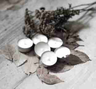 Jesienny zestaw sojowych podgrzewaczy tealightów świeczniki make light art świeca sojowa
