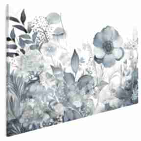 Obraz na płótnie - botaniczny boho zielnik kwiaty łąka 120x80 cm 124201 vaku dsgn, do salonu