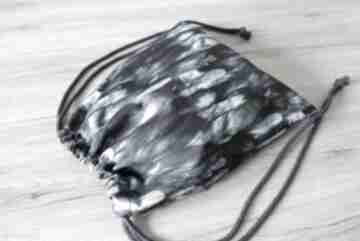 Worek plecak - piórka torebki niezwykle plecak, worek, piórka