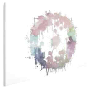 Obraz na płótnie - 120x80 cm 69301 vaku dsgn dmuchawiec, kolorowy, kwiat, natura, abstrakcja