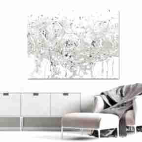 Obraz na płótnie wiosenna abstrakcja 90x70, nowoczesny design do salonu, sypialni renata