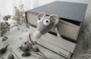 Zakładka do książki szczurek dla mola książkowego