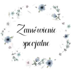 Piki - zamówienie specjalne zaproszenia