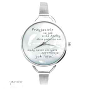 Bransoletka zegarek: przyjaciel stylowy modny, prezent zegarki