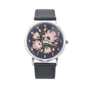 Zegarek z grafiką łowicki bukiet zegarki ludowe love folk, etniczne, prezent, kwiaty