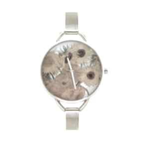 Zegarek z grafiką słoneczniki zegarki laluv sztuka, reprodukcja, obraz, vincent, van