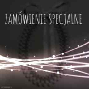 Zamówienie specjalne naszyjniki bead story korale, kolia, akryl, wstążka, satyna