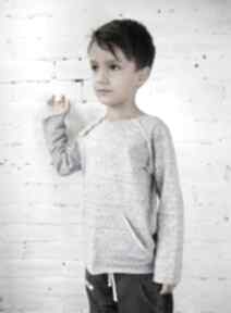 Bluza basic gray cudi kids, raglan, dziecko, szkoła, przedszkole, wiosna