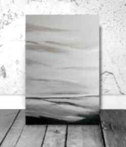 akrylowy formatu 60x90 cm paulina lebida pejzaż, akryl, obraz, płótno