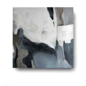 akrylowy formatu 60 cm paulina lebida abstrakcja, akryl, kwadrat, obraz, płótno
